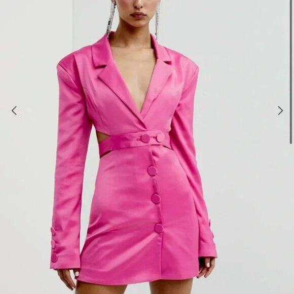 For Love And lemons Marie Blazer Mini Dress.  SZ S - Picture 4 of 7